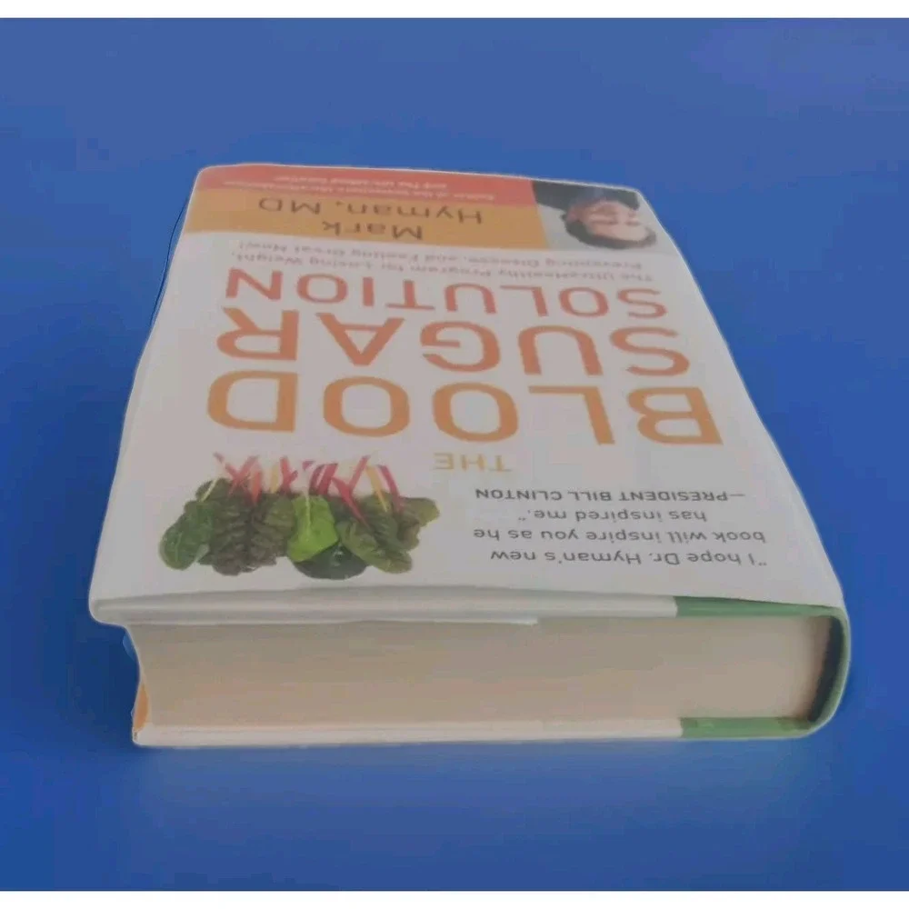 THE BLOOD SUGAR SOLUTION by Mark Hyman Hardcover book‎ weight loss