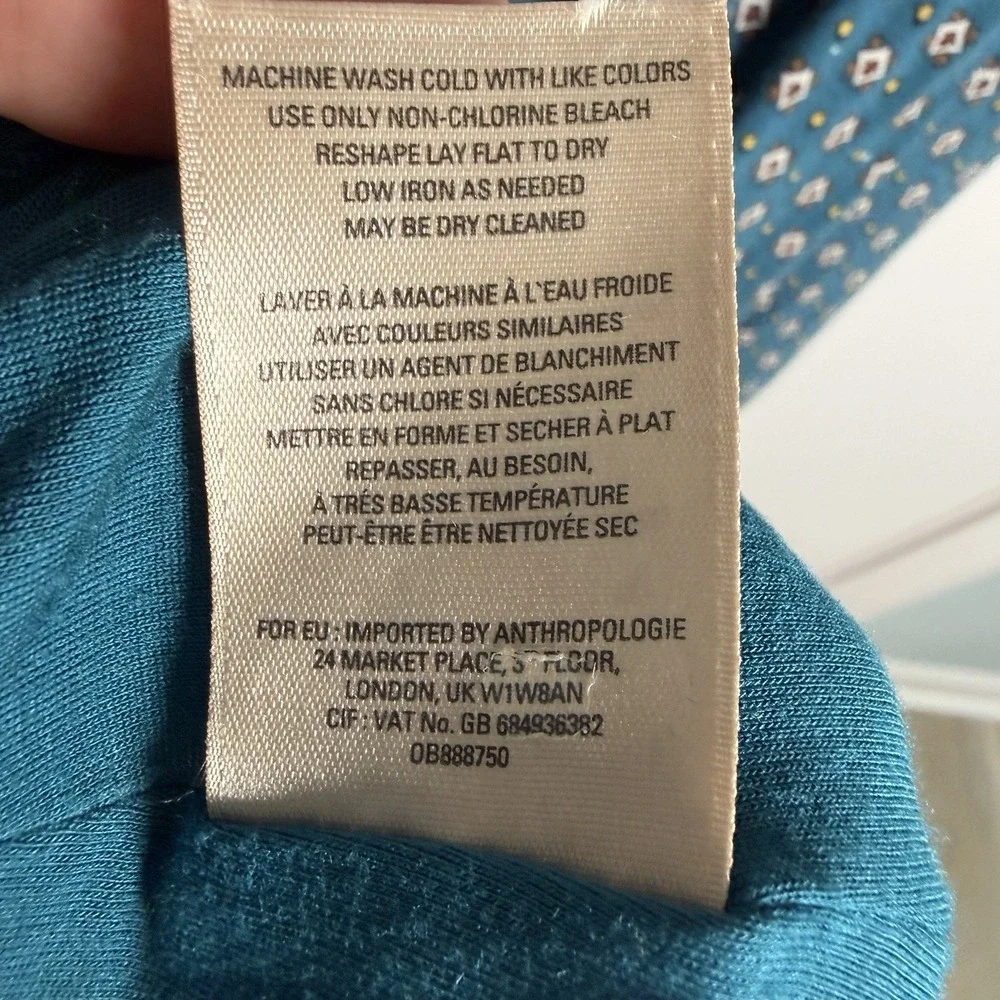 Anthropologie rayon line