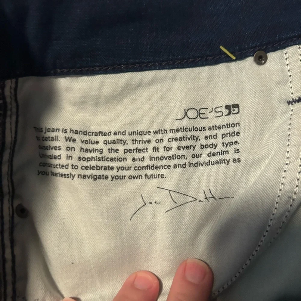 Joe's Jeans, The Brixton, Blue Slim Straight Lightweight Denim Sz 32