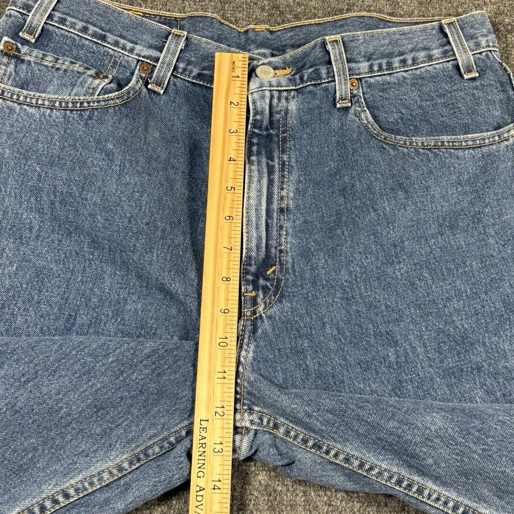 NWT Vintage‎ Y2K Levis Relaxed Straight Leg Jeans Mens Fits 35x32 Blue Skate NEW