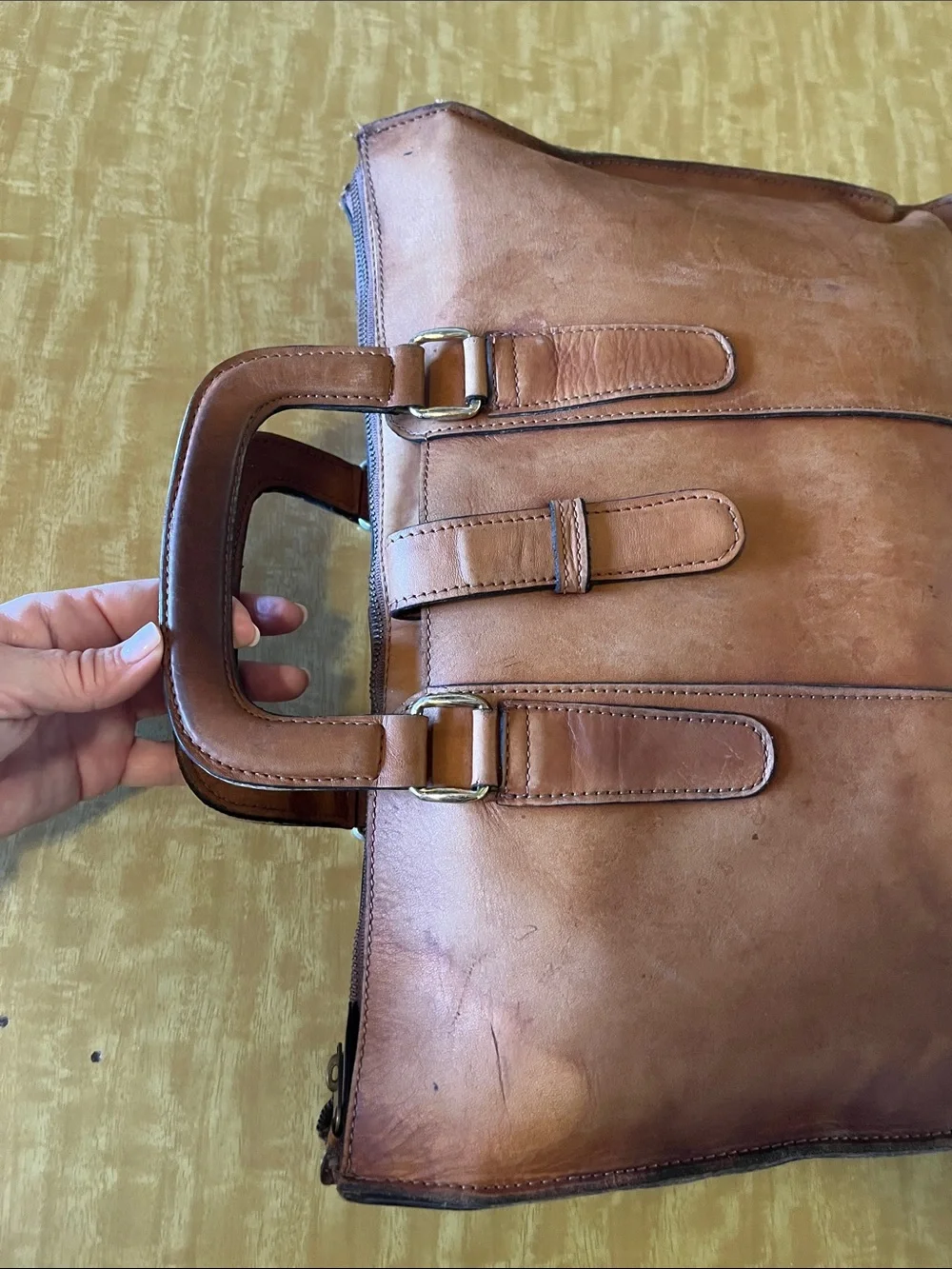 Source Unknown sleek leather