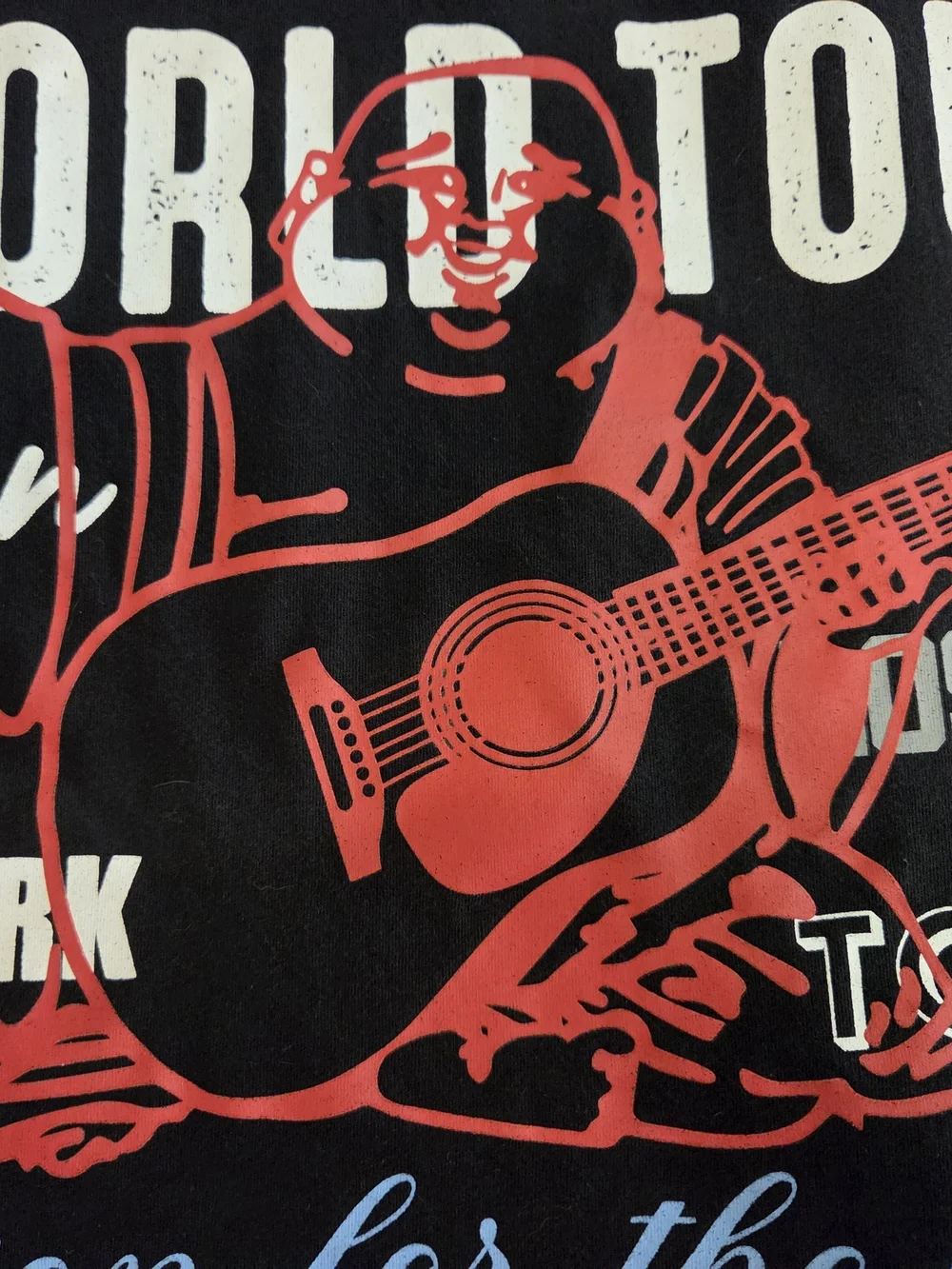 True Religion Shirt Mens Medium World Tour Graphic Streetwear