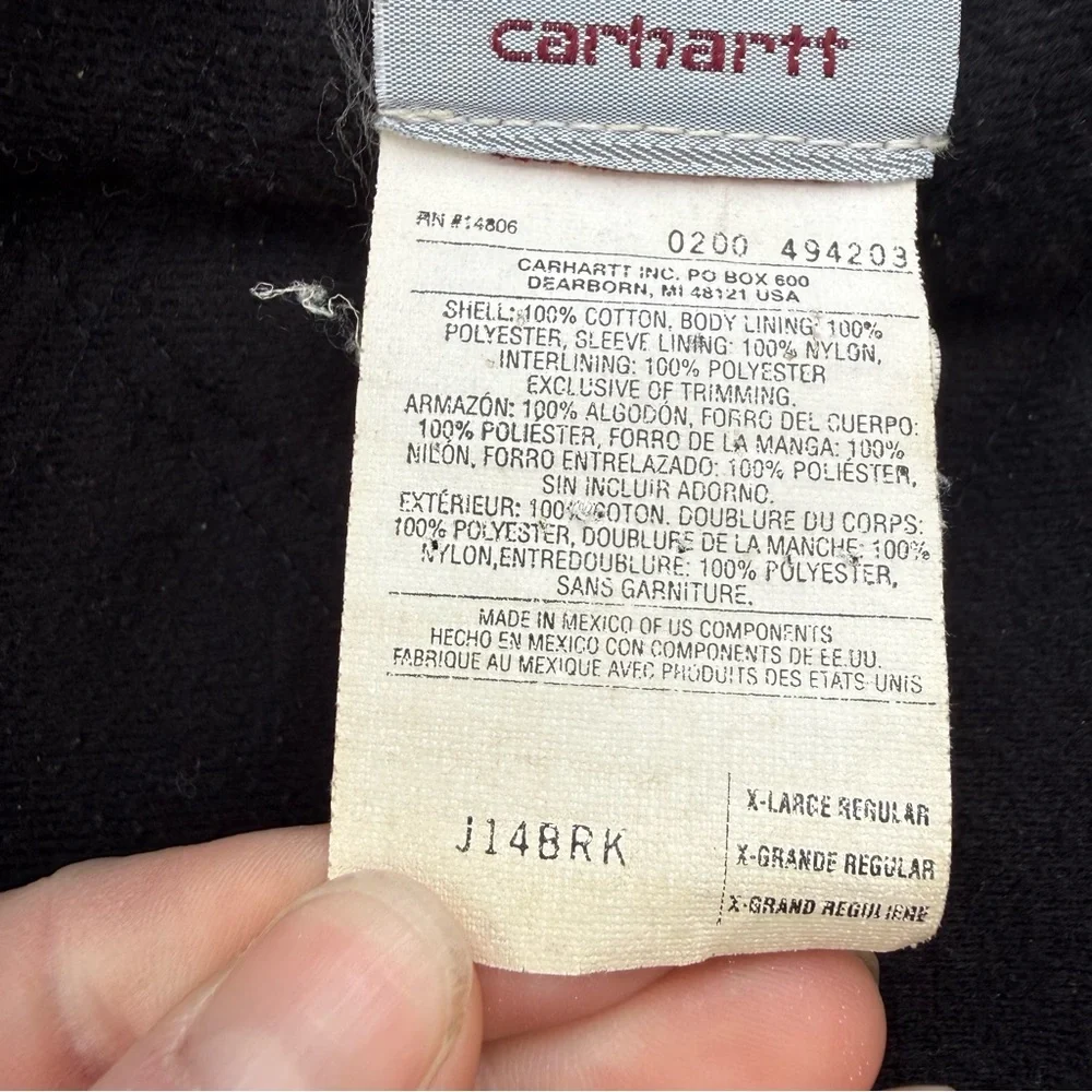 Carhartt classic bomber