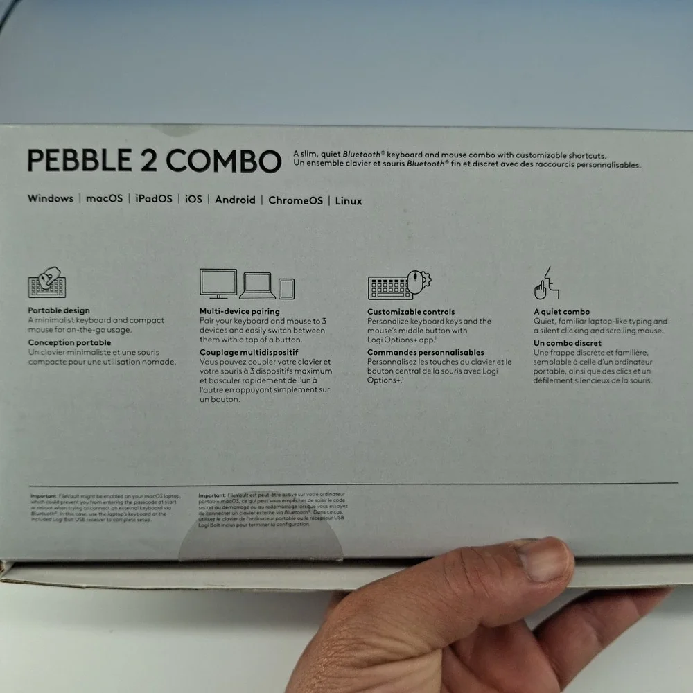 Logitech pebble combo