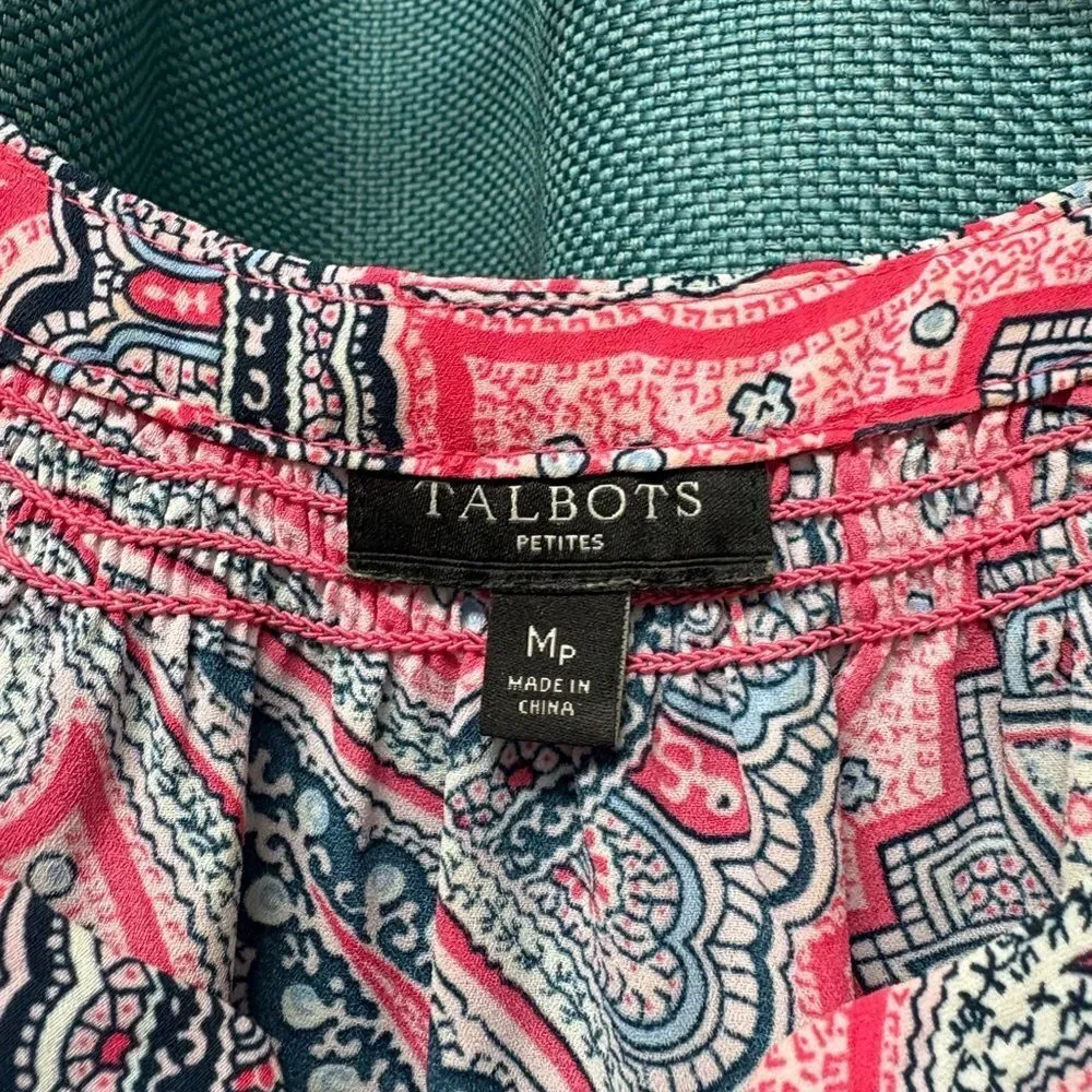 Talbots pink sleeveless tones