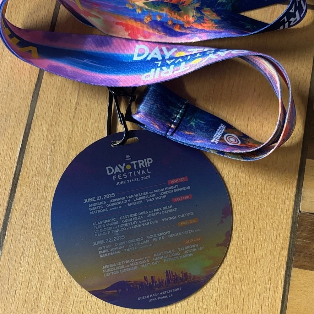 2025 Daytrip VIP Lanyard