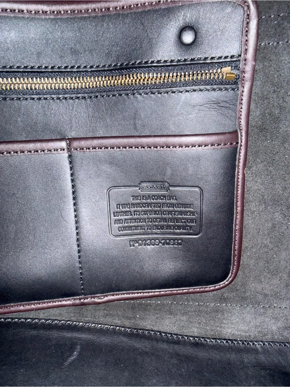 Coach Legacy Utility Flap Commuter Bag