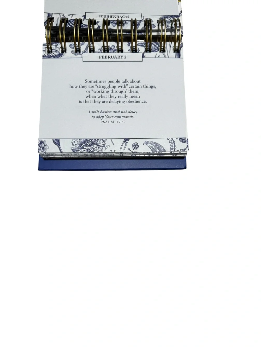 Christian Inspirational Desk Calendar Bundle Set of 4