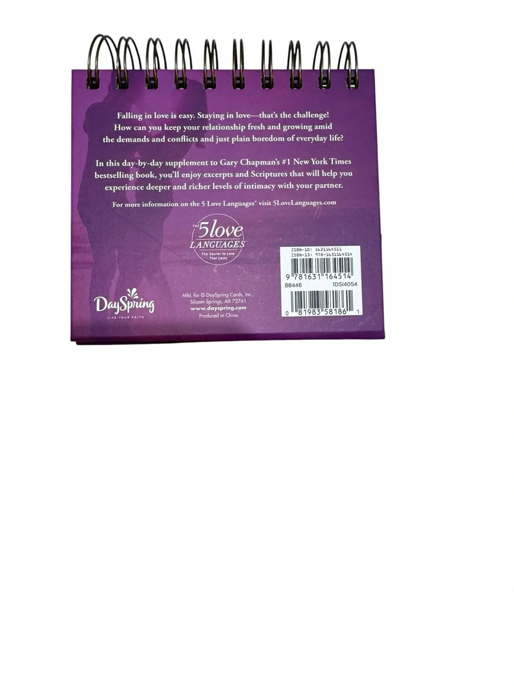 Christian Inspirational Desk Calendar Bundle Set of 4