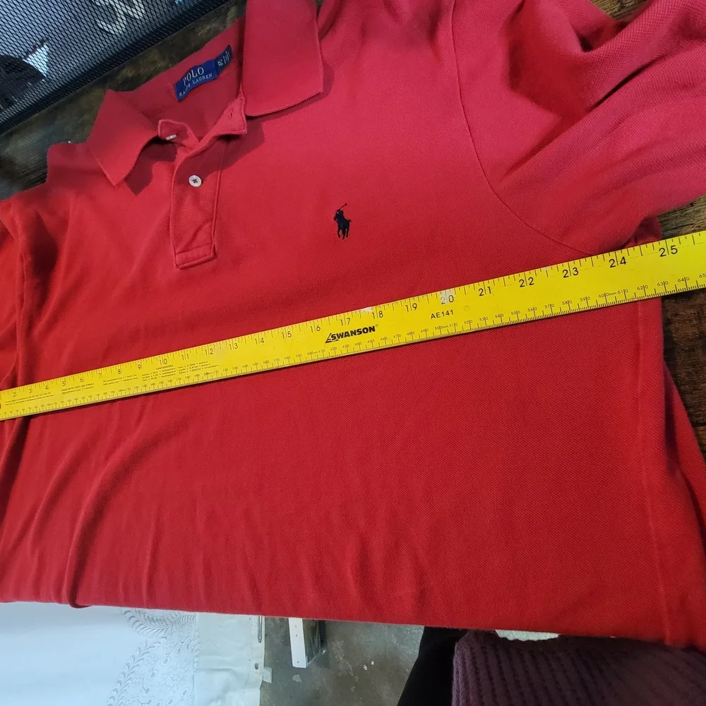Polo by Ralph Lauren Men's Red Classic Polo Shirt