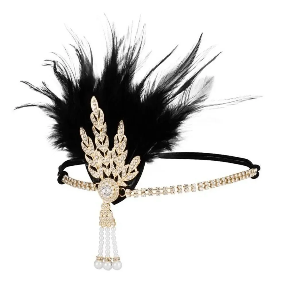5PCS 1920s Accessories Flapper Great Gatsby Vintage Retro Costume Set NEW