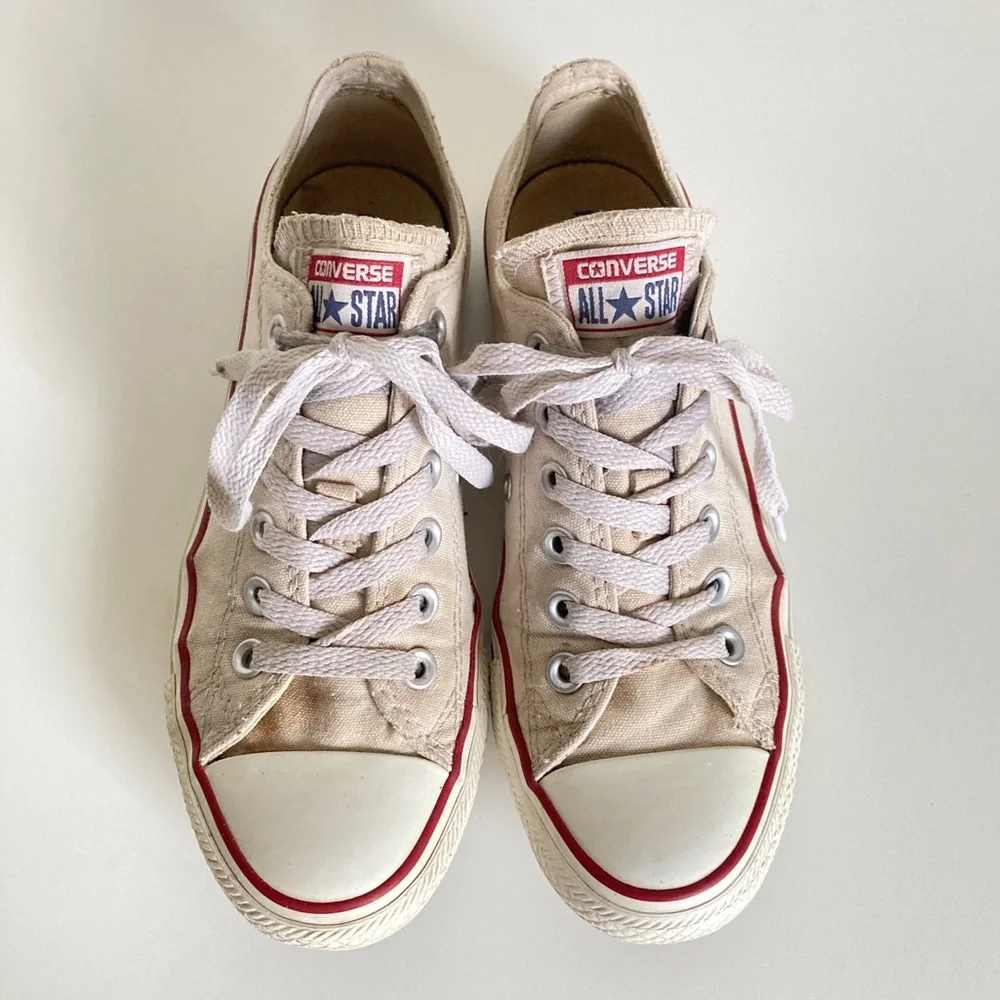 Converse white all
