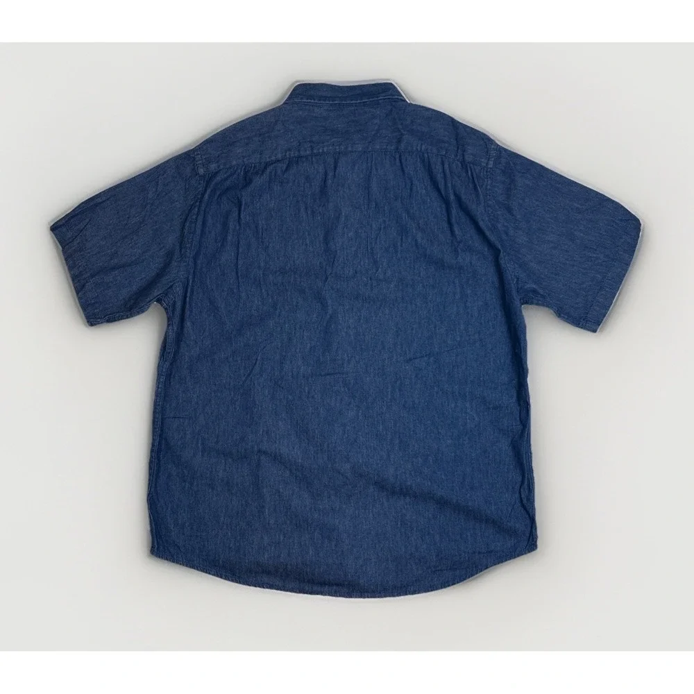Puritan denim button