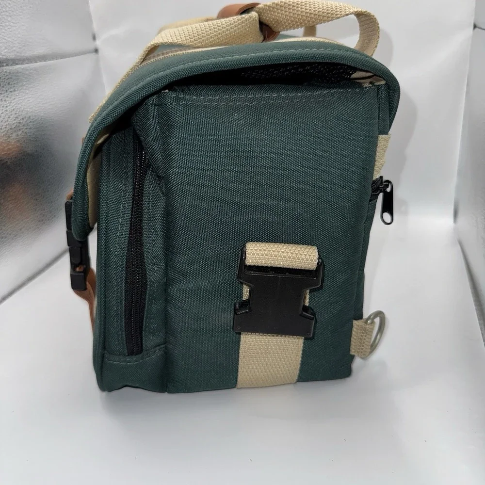 Canon green free shoulder