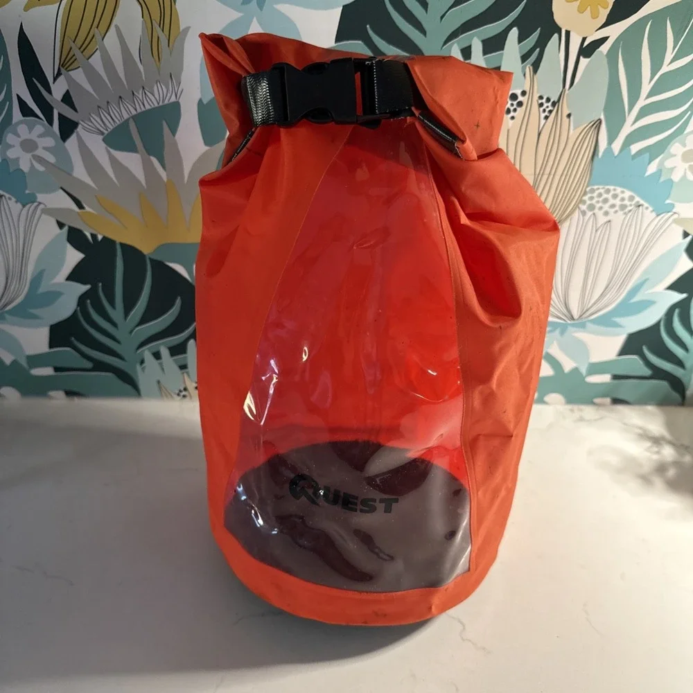 20 Liters‎ Large Dry Bag Orange Water Resistant Dry Sack Camping Hiking Kyaking