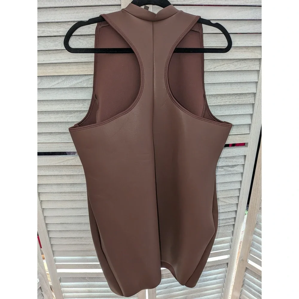 SKIMS faux leather