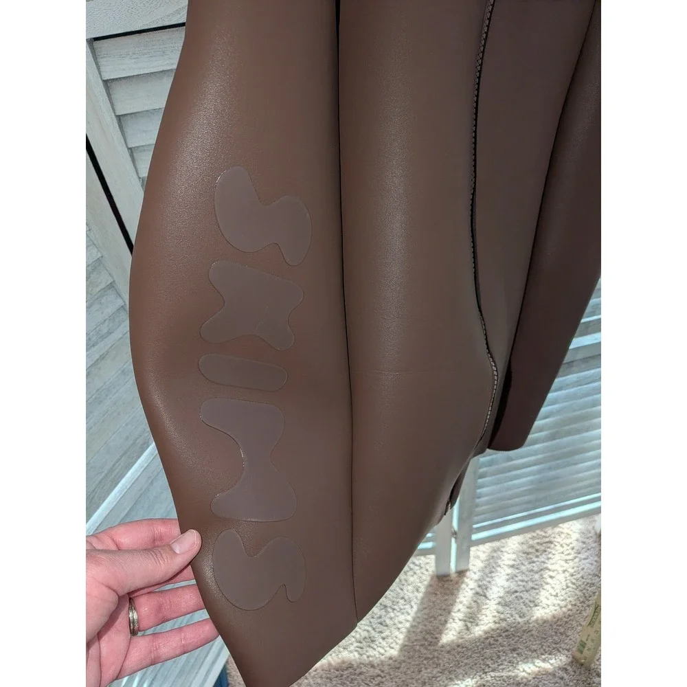 SKIMS faux leather