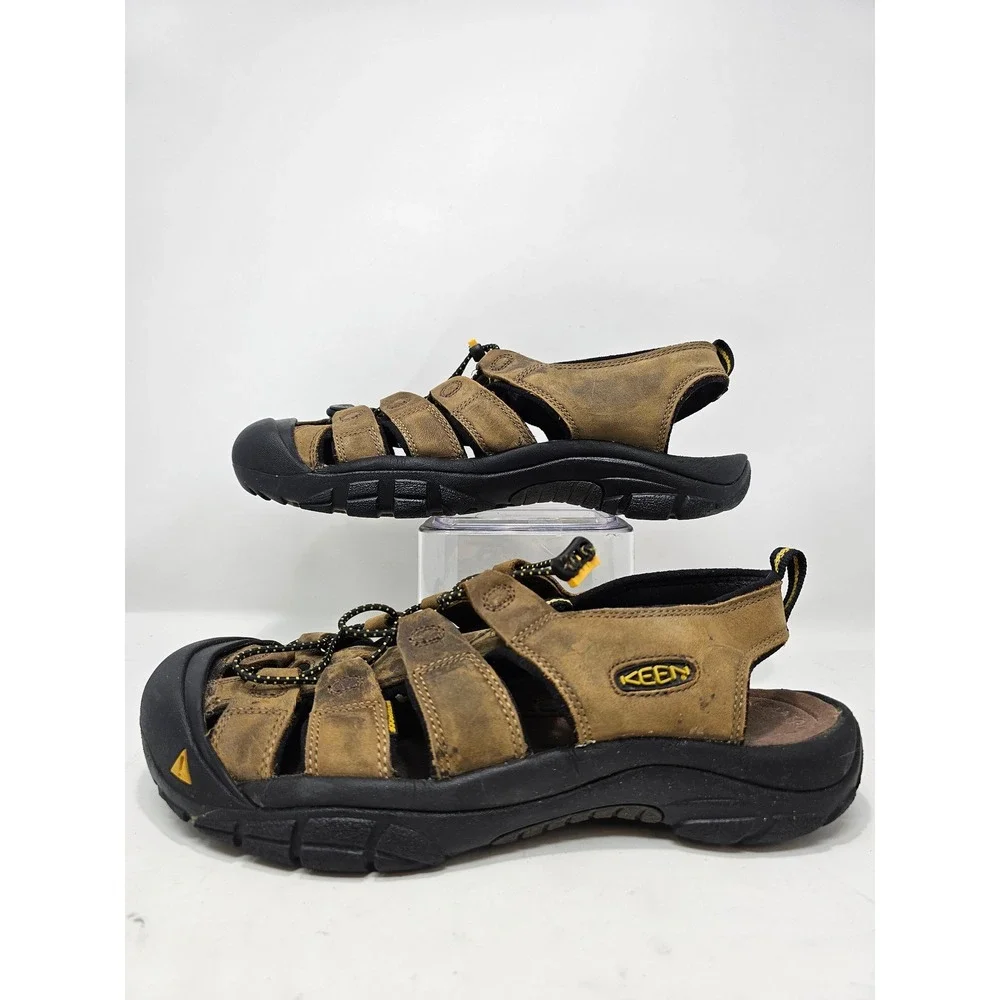 KEEN Newport H2 Water Sandals Men's Size‎ 10 Brown Fisherman Outdoor