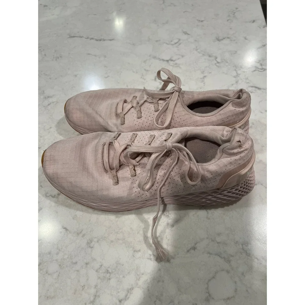 NOBULL Women’s Ripstop Runner Lace Up Athletic‎ Running Sneakers Size 11 Pink