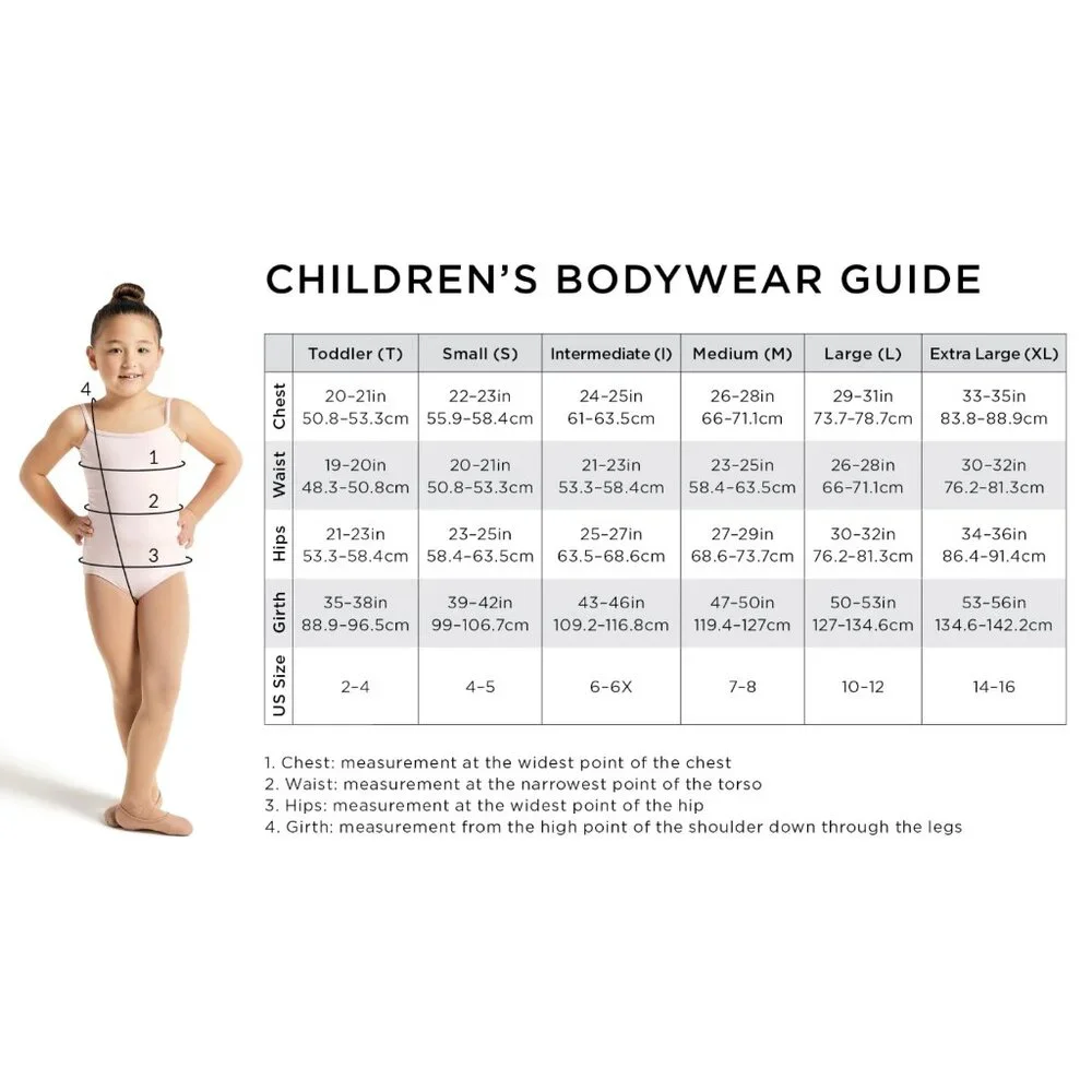 Capezio gir pink