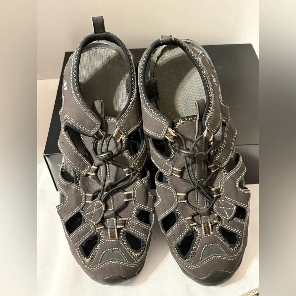 Northside Men's SZ 11.5‎ Burke II outdoor sandals Brown closed-toe water hiking