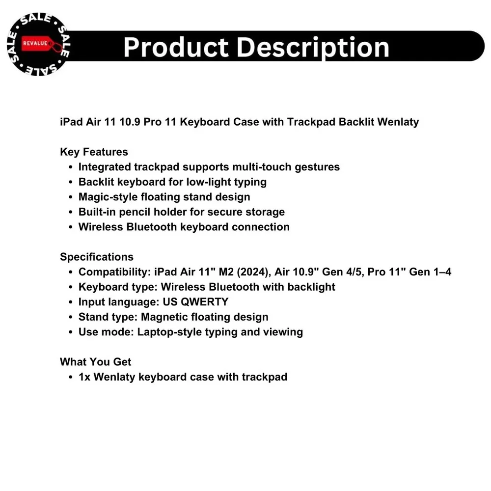 Wenlaty ipad air