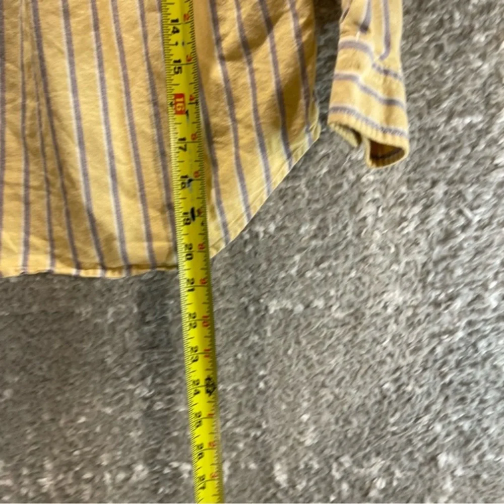 Ralph Lauren Yellow‎ Button Down Long Sleeve Shirt Size 6 Boys Preppy