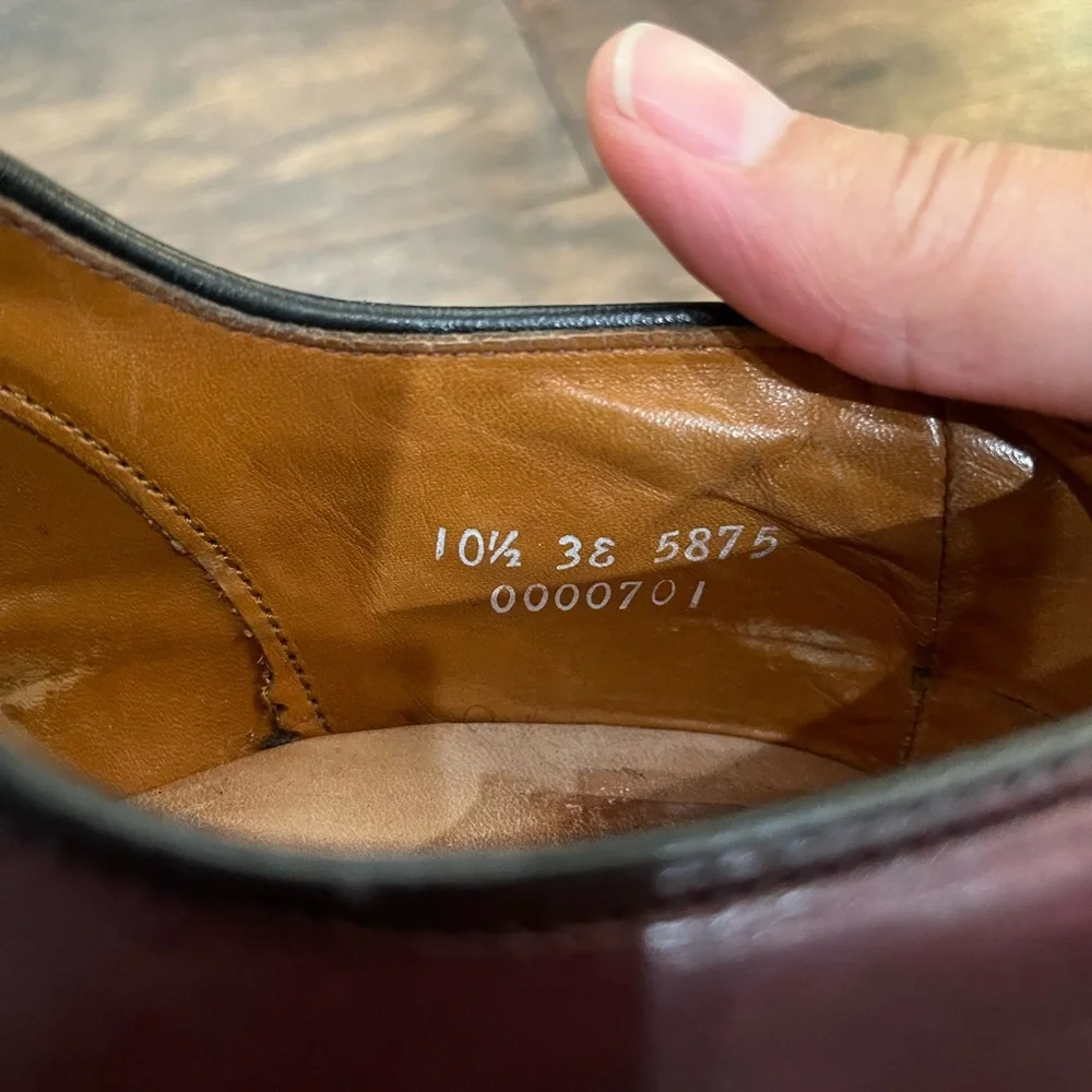 Allen Edmonds missing pictures brown