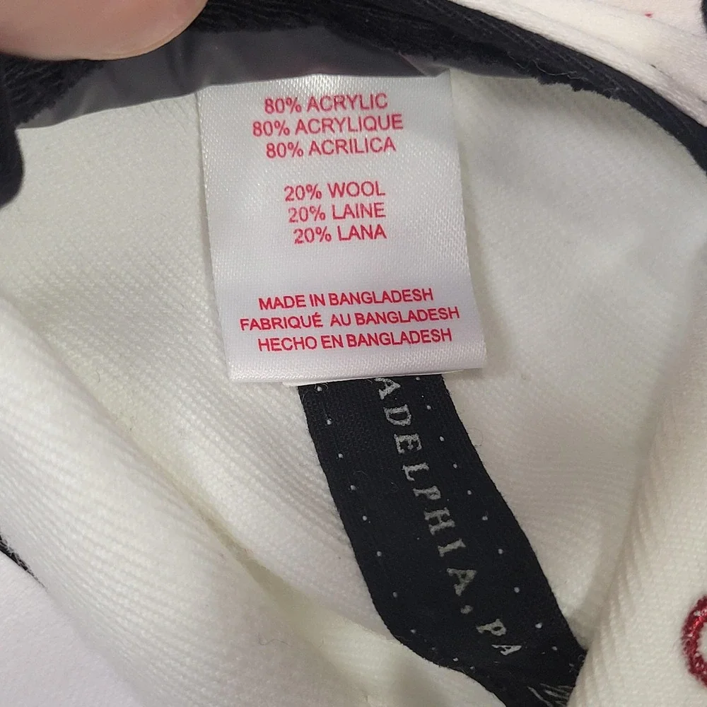Miami Heat Hat Cap Snap Back White Red NBA Basketball‎ Mens Throwback Script