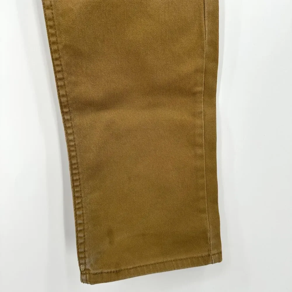 Levi's 513 Slim Straight Jeans Brown Caraway Punkstar Size 32x30