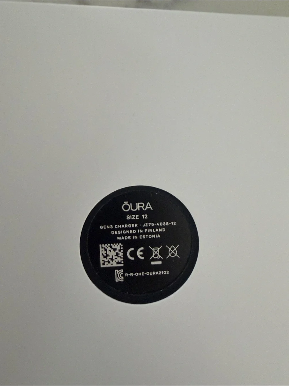 ŌURA Size 12 Ring Charger