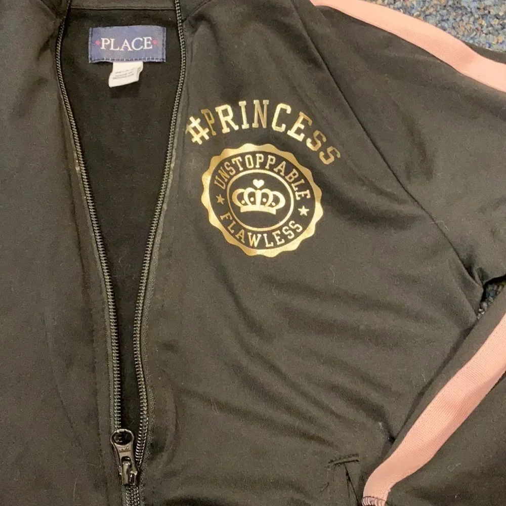 The Children’s Place Princess Hoodie sz. 7/8