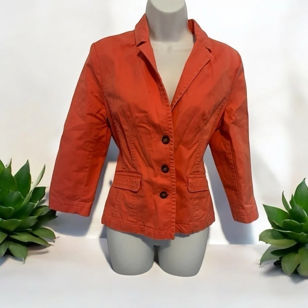 Old Navy Coral Blazer Jacket Size M