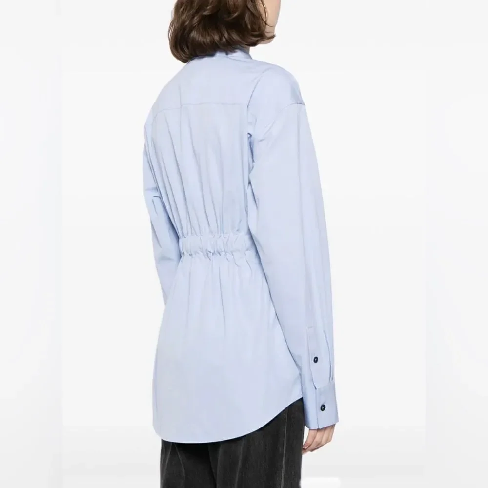 Alexander Wang Oversized Belted Cotton Shirt size M