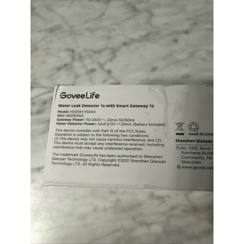 Govee leak home noise