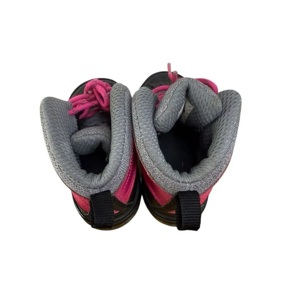 Girls Nike ACG Woodside 2 High Winter Boots 7C Pink Black