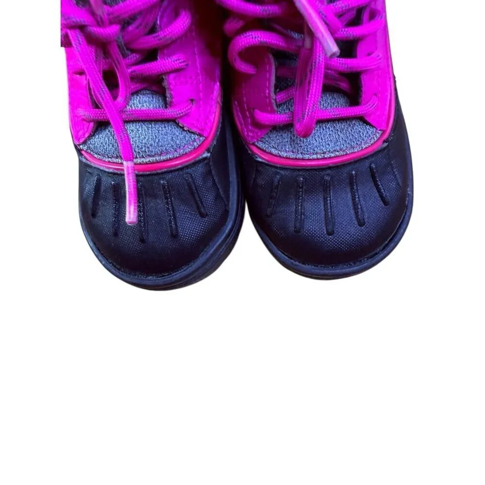 Girls Nike ACG Woodside 2 High Winter Boots 7C Pink Black