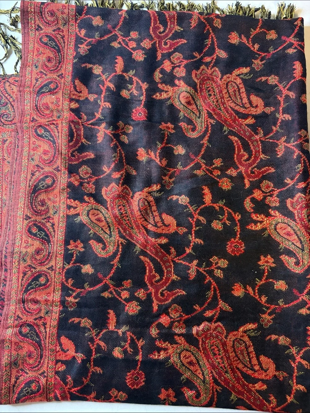 pashmina elegant black