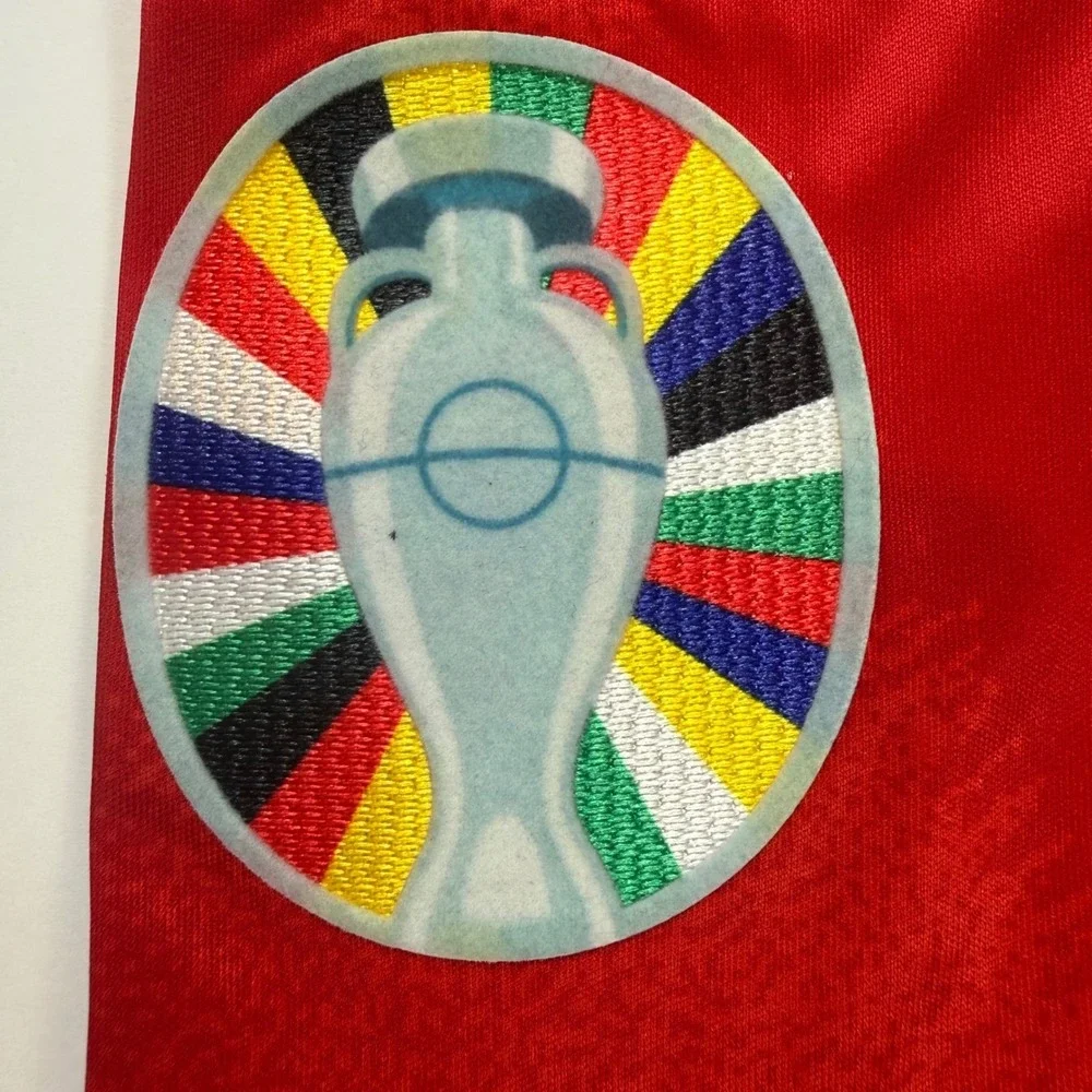 Adidas Spain Cucurella 24 Home JerseyMens XL Red UEFA Nations League Winner 2023