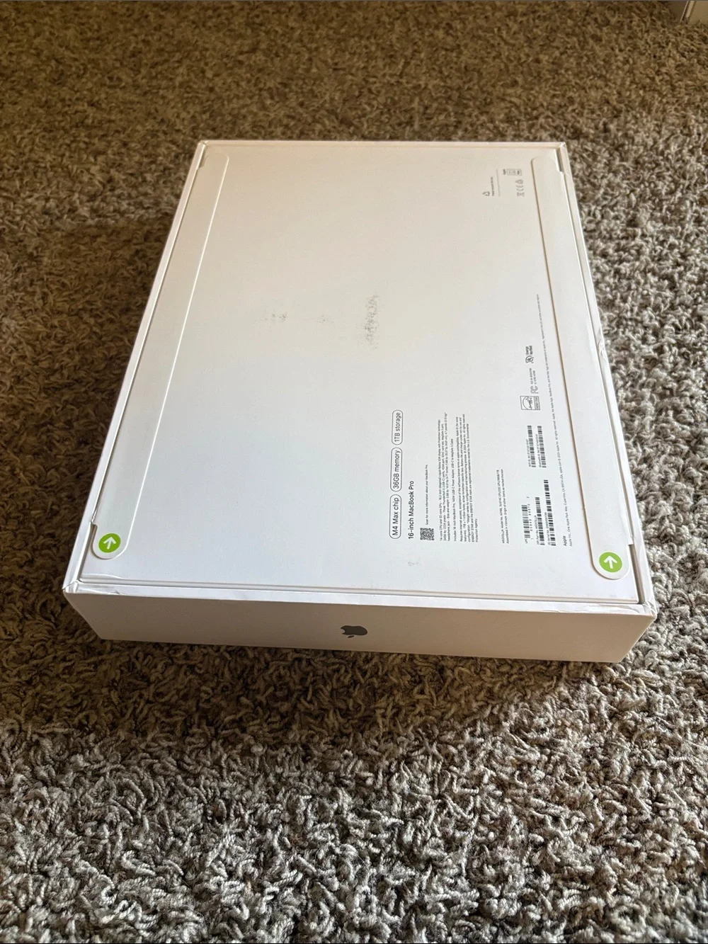 Apple MacBook Pro 16” m4 Max 36GB Memory 1TB Storage 14 Core CPU 32 GPU Sealed