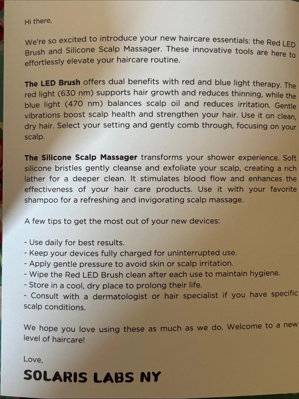 SLNY essential scalp
