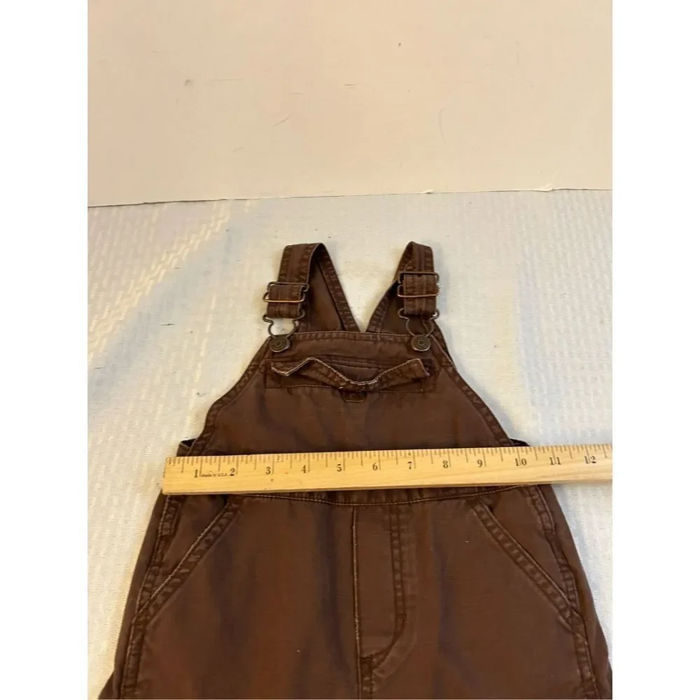 Oshkosh brown overalls 18m rn#96367 snaps‎