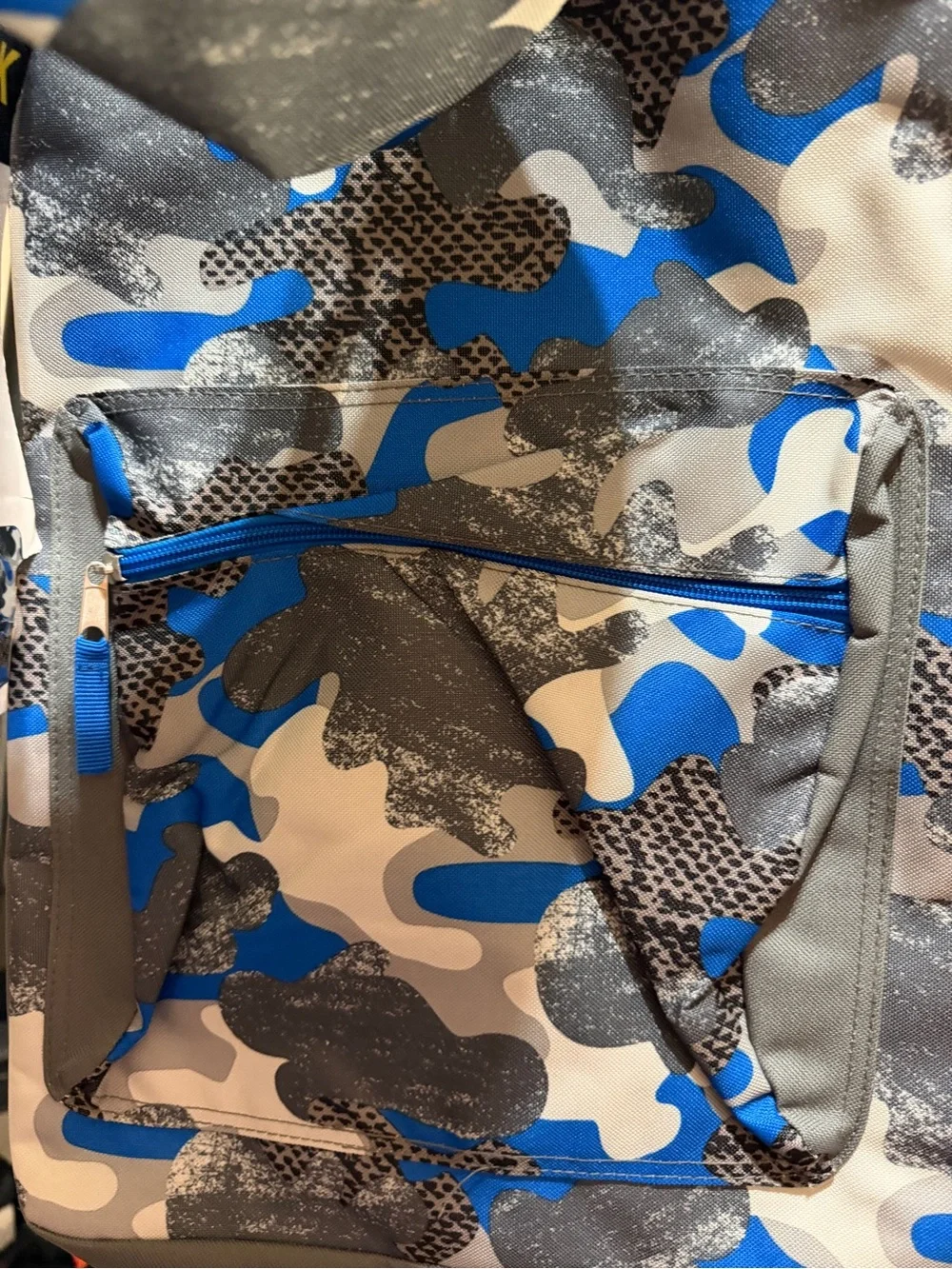 Kids Blue & Gray Camo Backpack - Class Pack Value Set