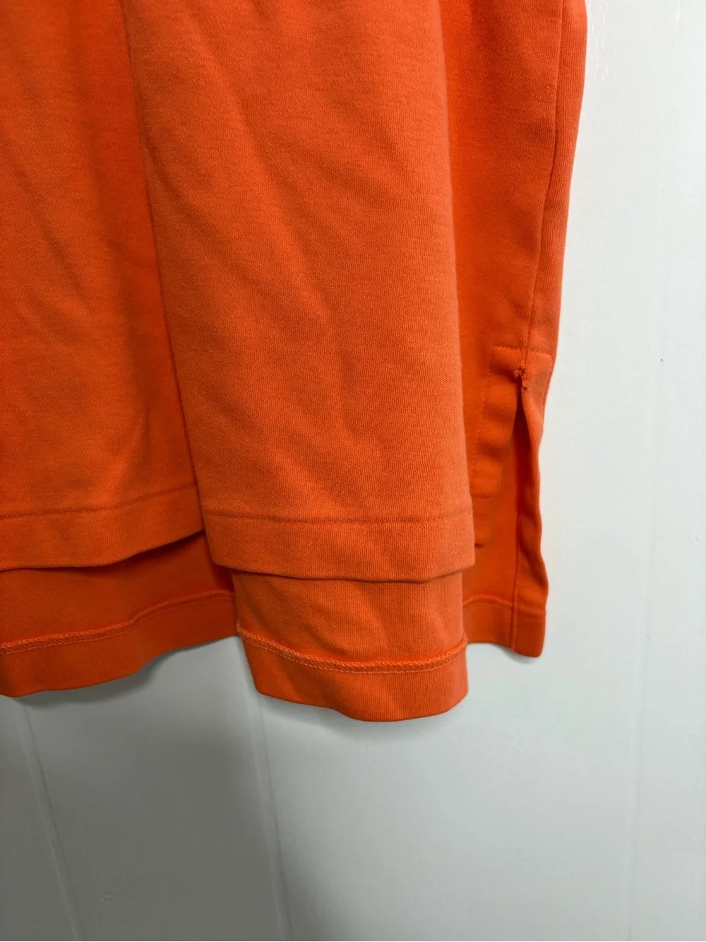 Polo Ralph Lauren Shirt Mens Large Orange Classic Fit Cotton Polo Retro