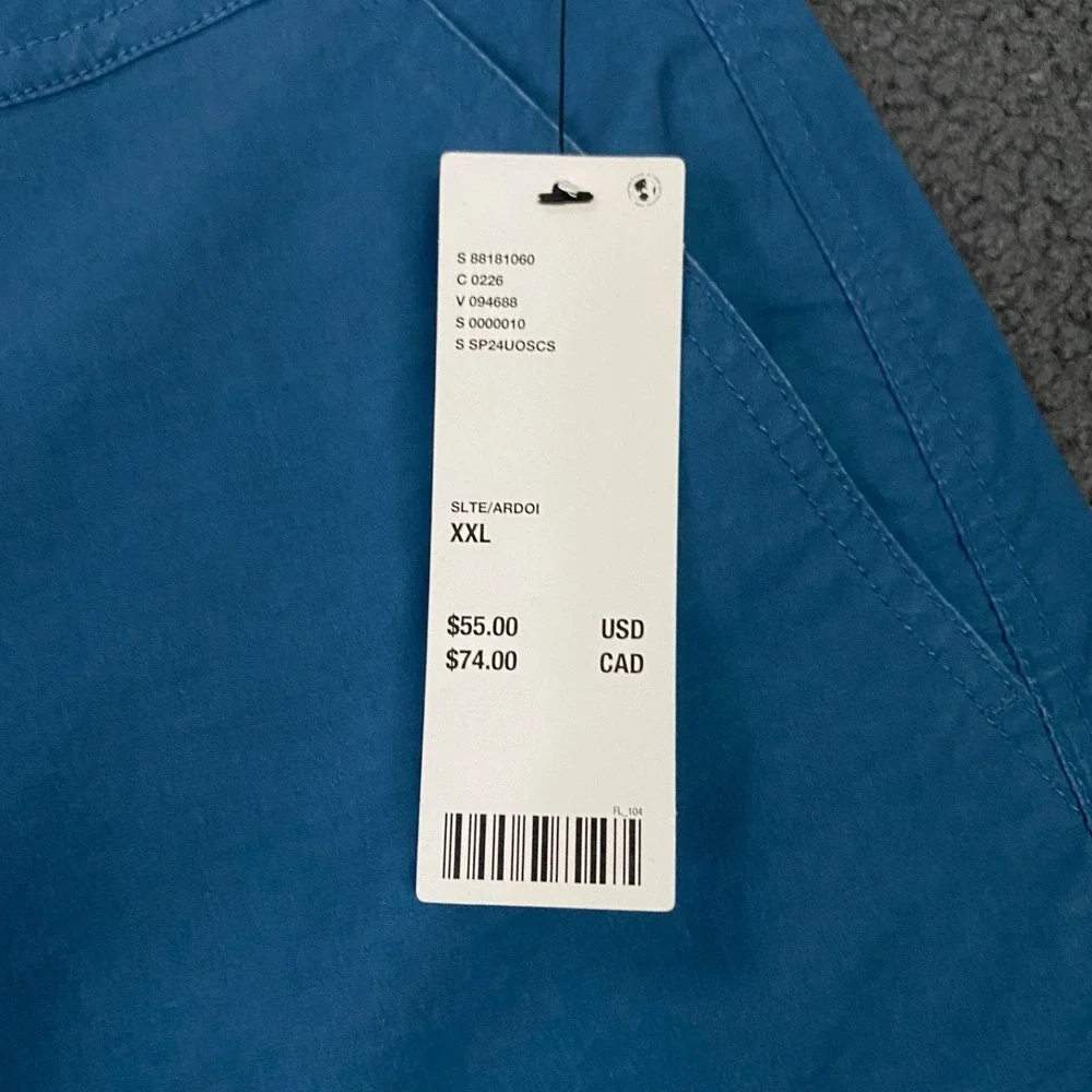 Set of 2 Standard Cloth Board Shorts Mens 2XL Blue Black 5