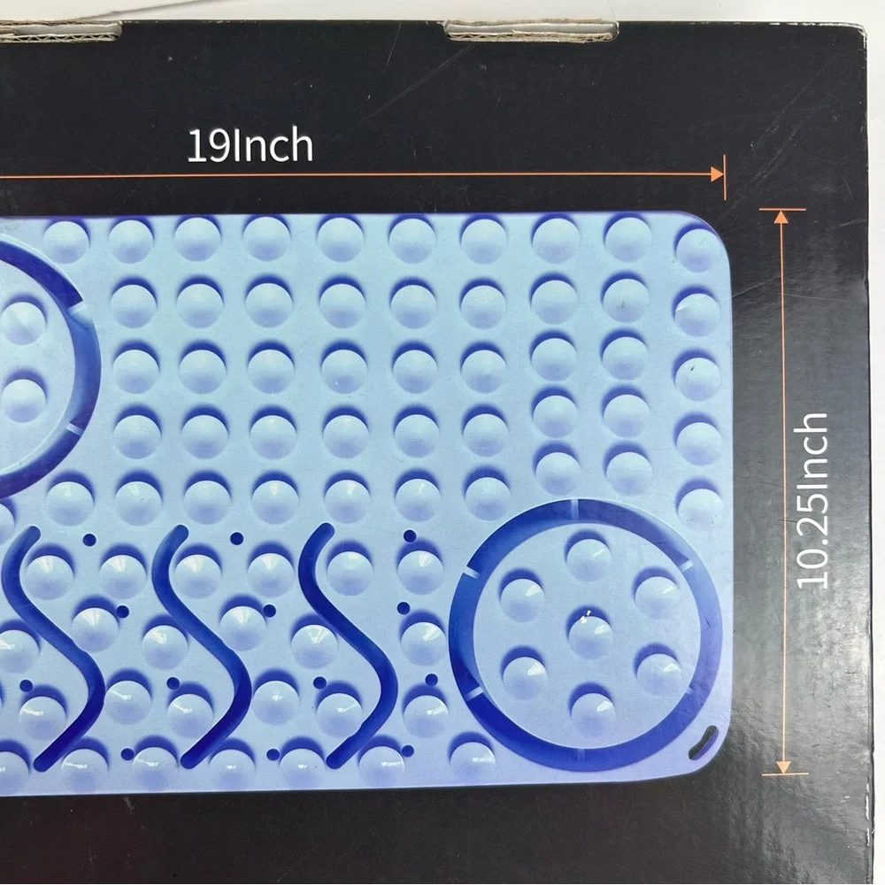 3-in-1 Dog Slow Feeder Lick Mat Silicone w/ Bowl Suction New Blue or Pink