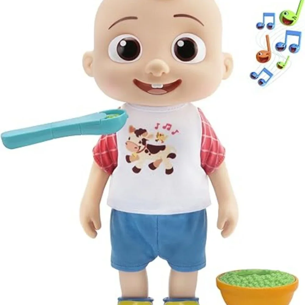 Cocomelon Deluxe Interactive JJ Doll - Includes JJ, Shirt, Shorts, Pair of Shoes