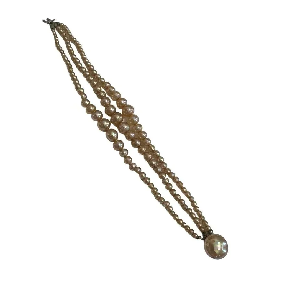 Vintage faux pearl