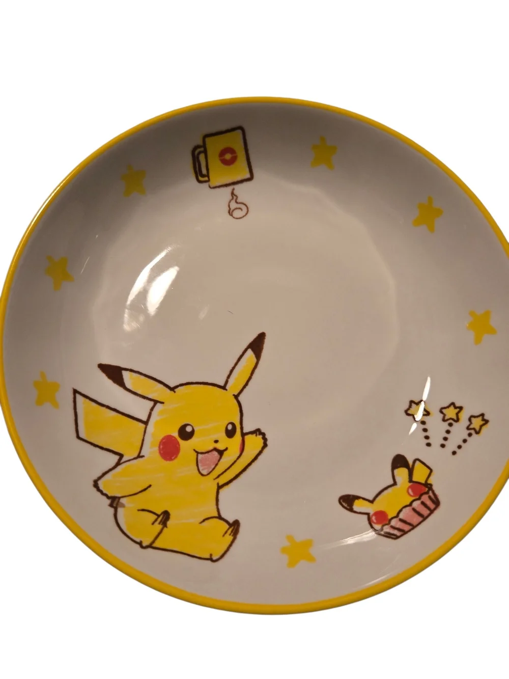 Pikachu Ceramic Rice Plate with Matching Chopsticks