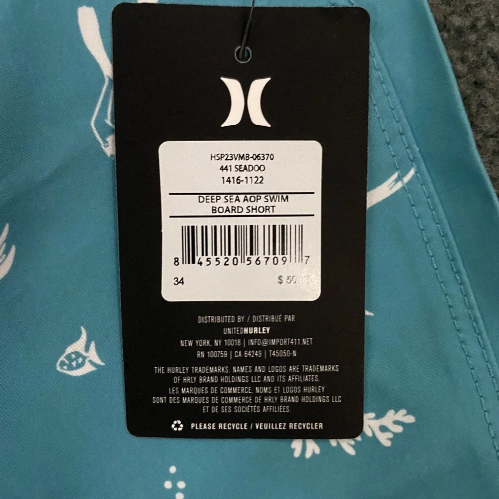 Hurley new tags